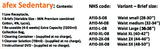 Afex Sedentary